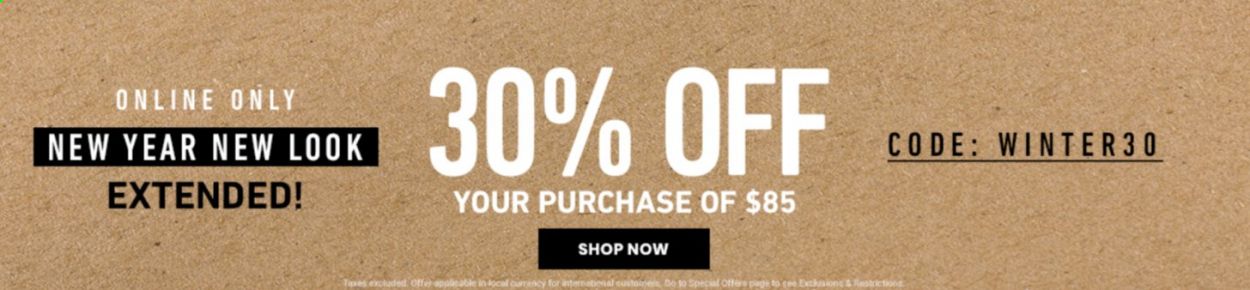 Forever 21 Weekly Ad Flyer January 12 to January 19