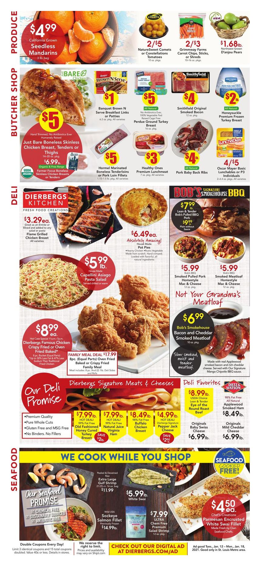 Dierbergs Markets Weekly Ad Flyer January 12 to January 18, 2021