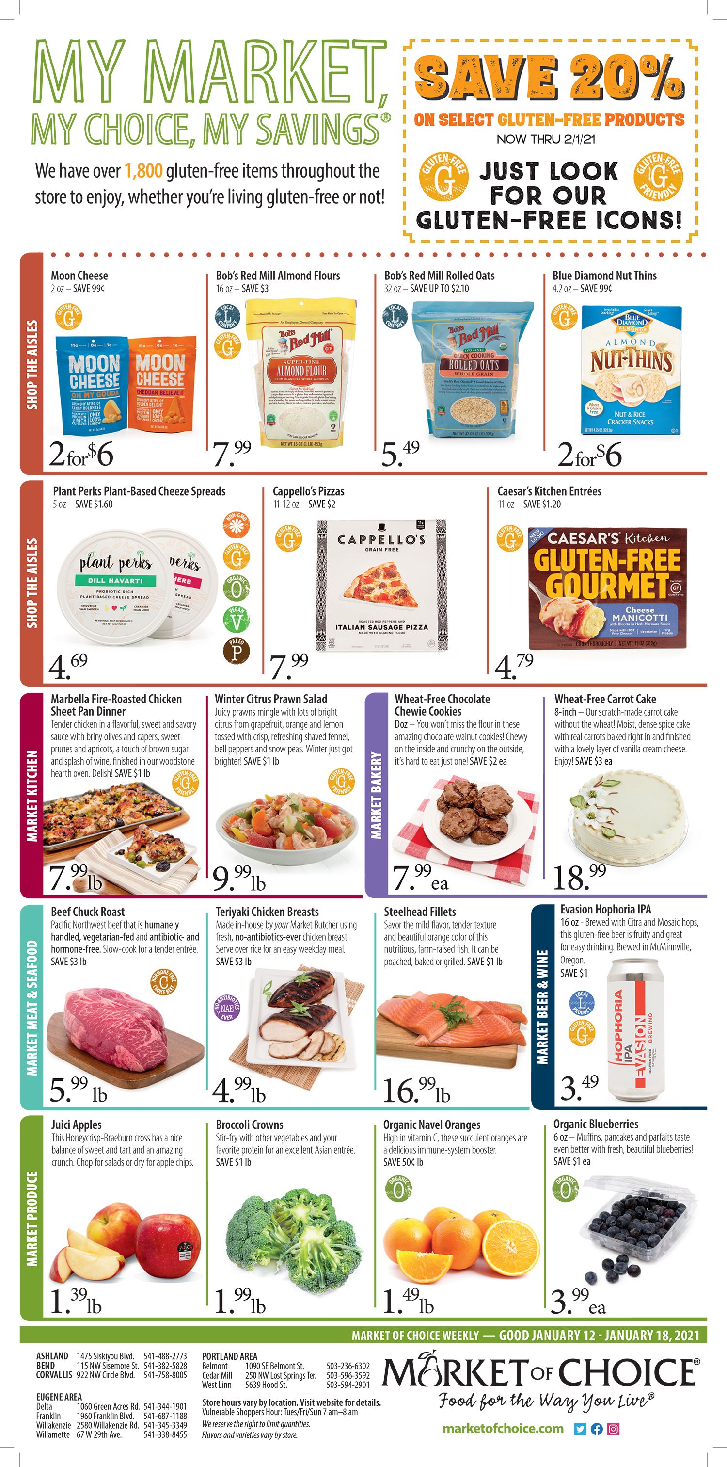 Market Of Choice Weekly Ad Flyer January 12 to January 18, 2021