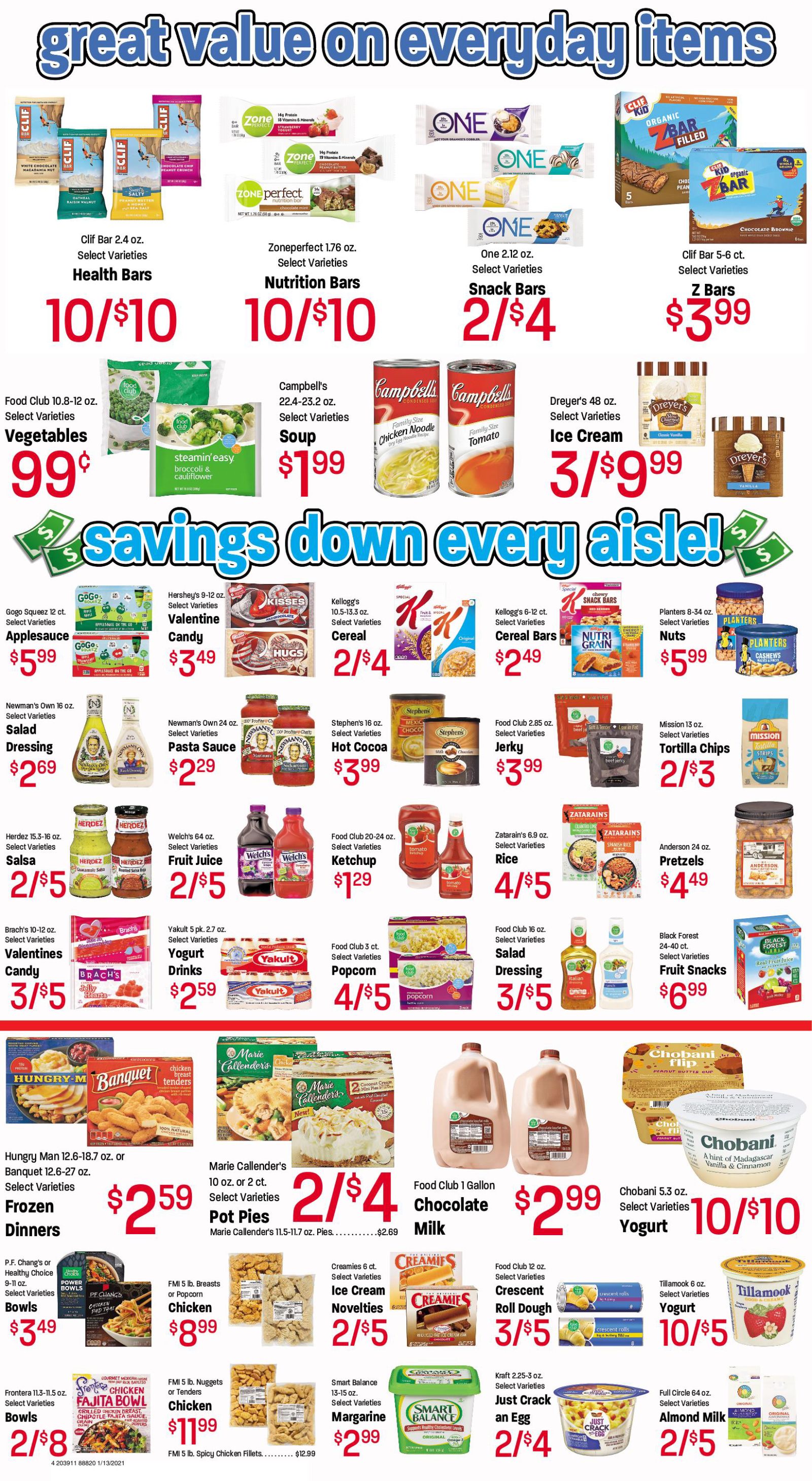 Ridley's Family Market Weekly Ad Flyer January 12 to January 18, 2021