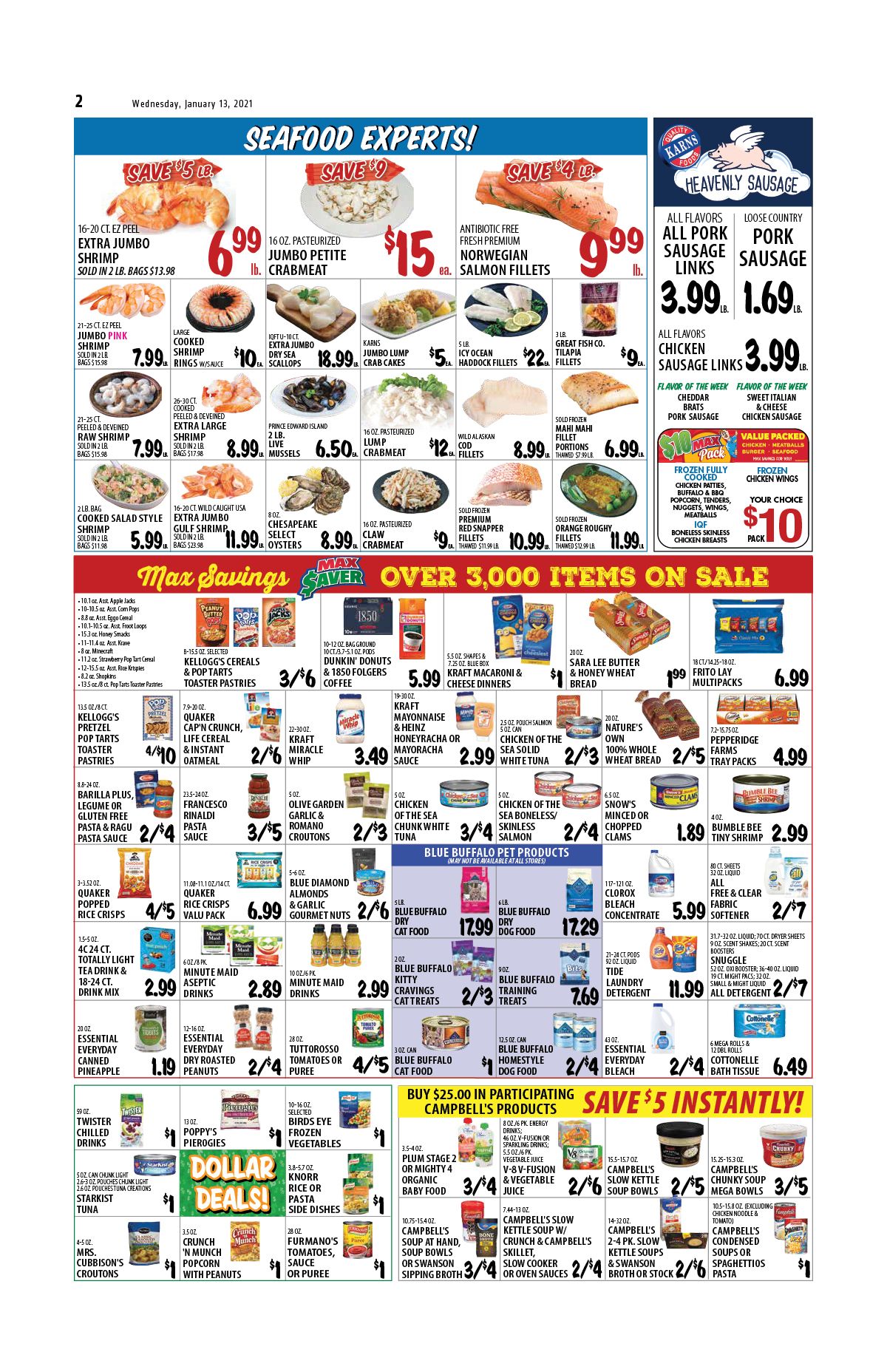 Karns Quality Foods Weekly Ad Flyer January 12 to January 18, 2021