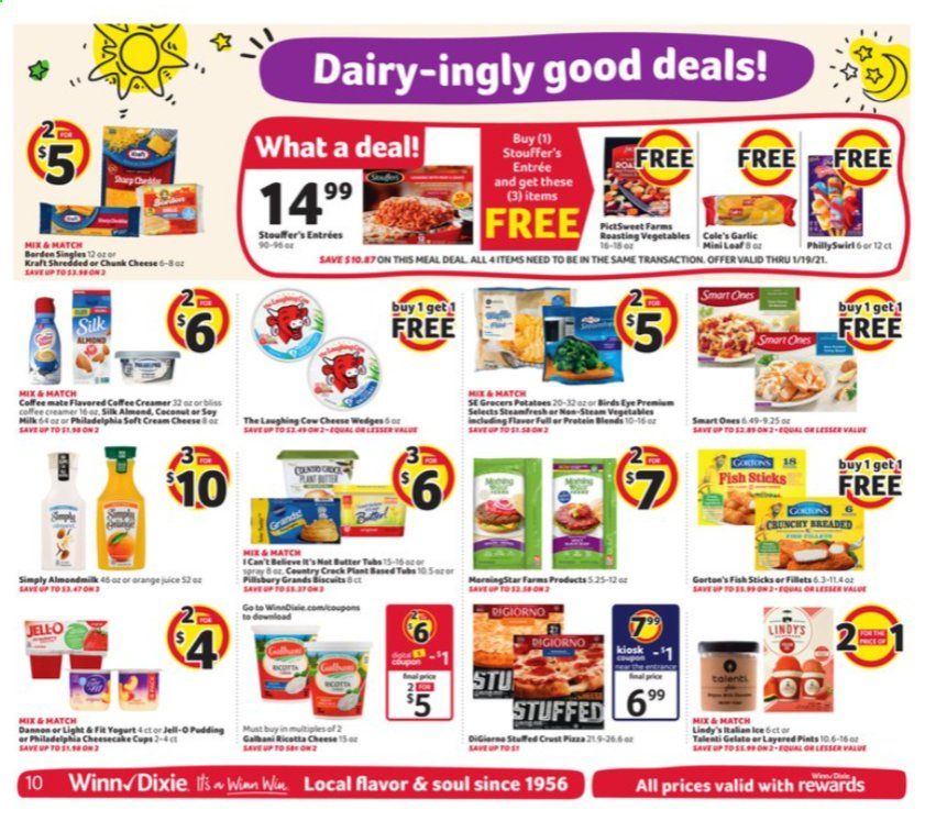 Winn Dixie (AL, FL, GA, LA, MS) Weekly Ad Flyer January 13 to January 19