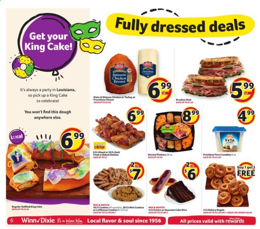 Winn Dixie (AL, FL, GA, LA, MS) Weekly Ad Flyer January 13 to January 19