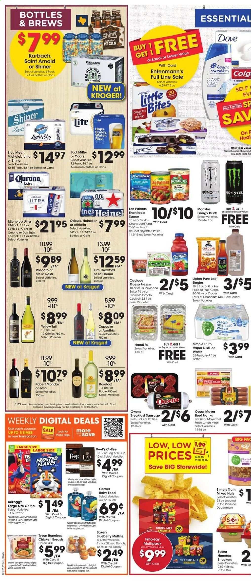 Kroger (GA, IL, LA, MI, OK, SC, TN, TX, VA) Weekly Ad Flyer January 13 to January 19