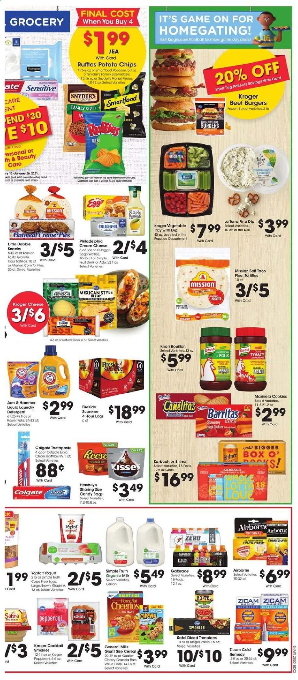 Kroger (GA, IL, LA, MI, OK, SC, TN, TX, VA) Weekly Ad Flyer January 13 to January 19