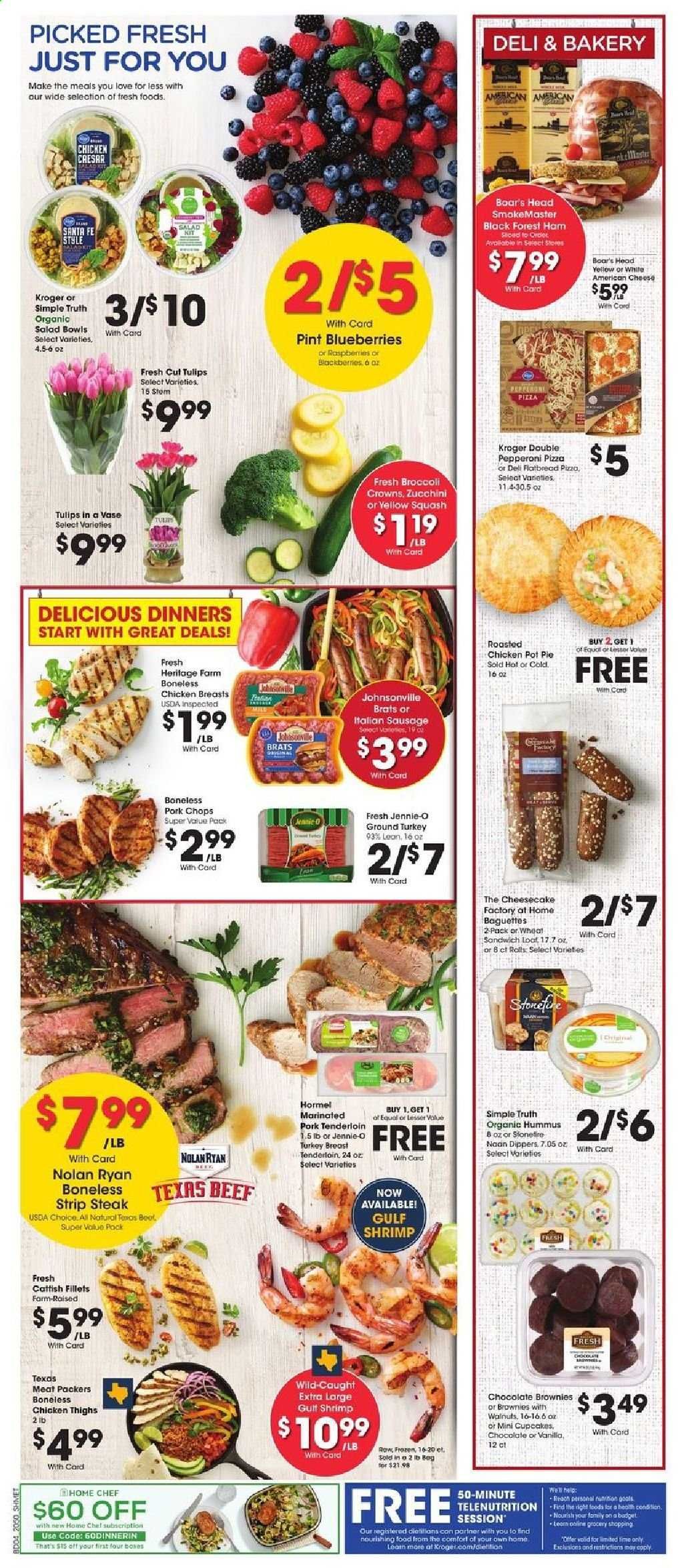Kroger (GA, IL, LA, MI, OK, SC, TN, TX, VA) Weekly Ad Flyer January 13 to January 19