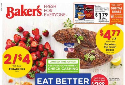 Baker's Weekly Ad Flyer January 13 to January 19