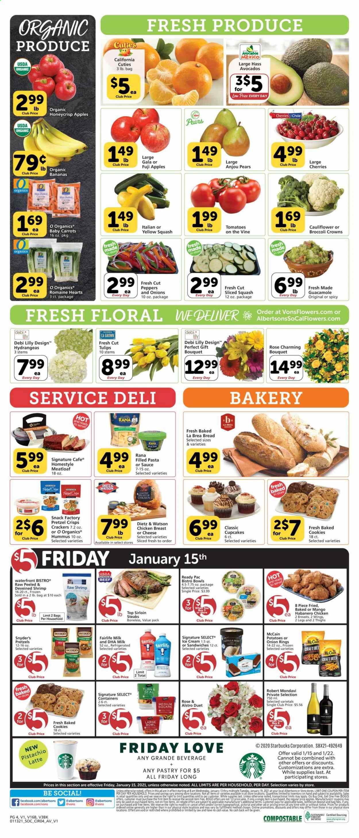 Vons (CA, NV) Weekly Ad Flyer January 13 to January 19