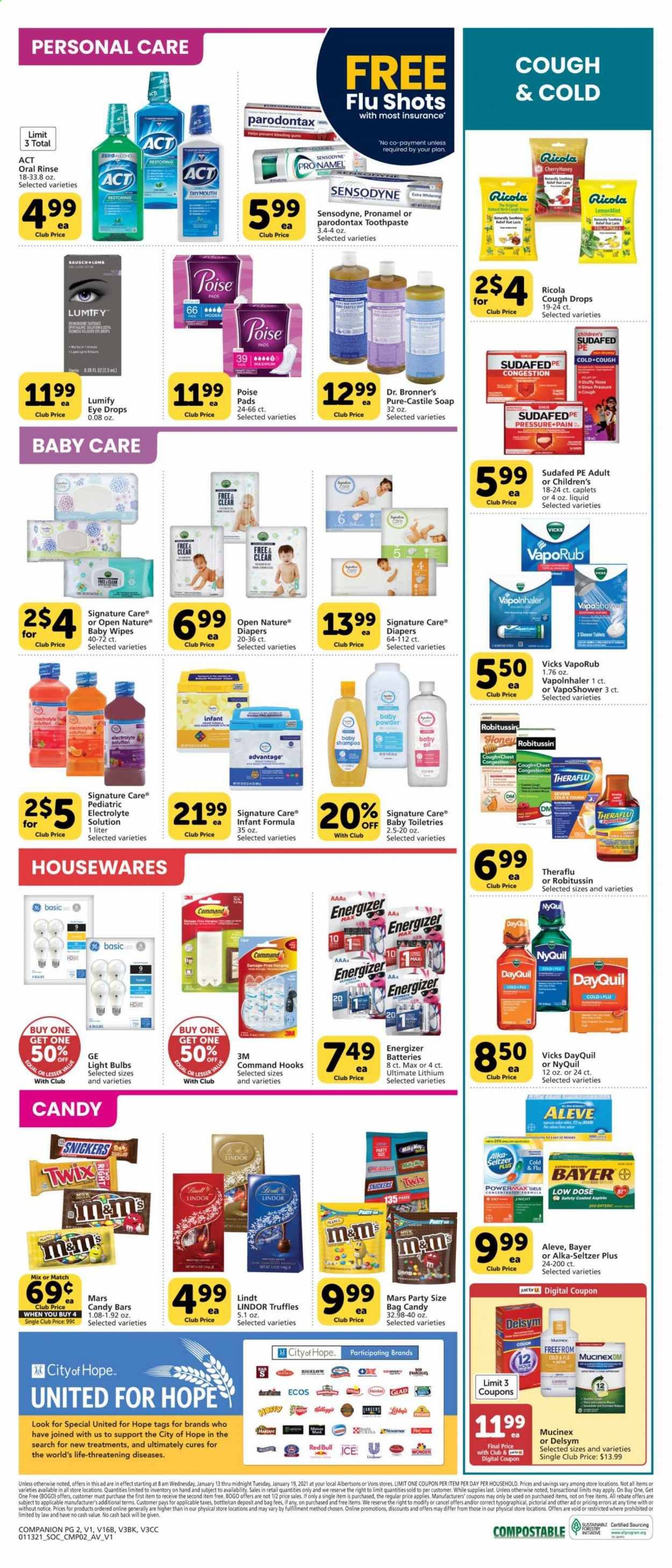 Vons (CA, NV) Weekly Ad Flyer January 13 to January 19