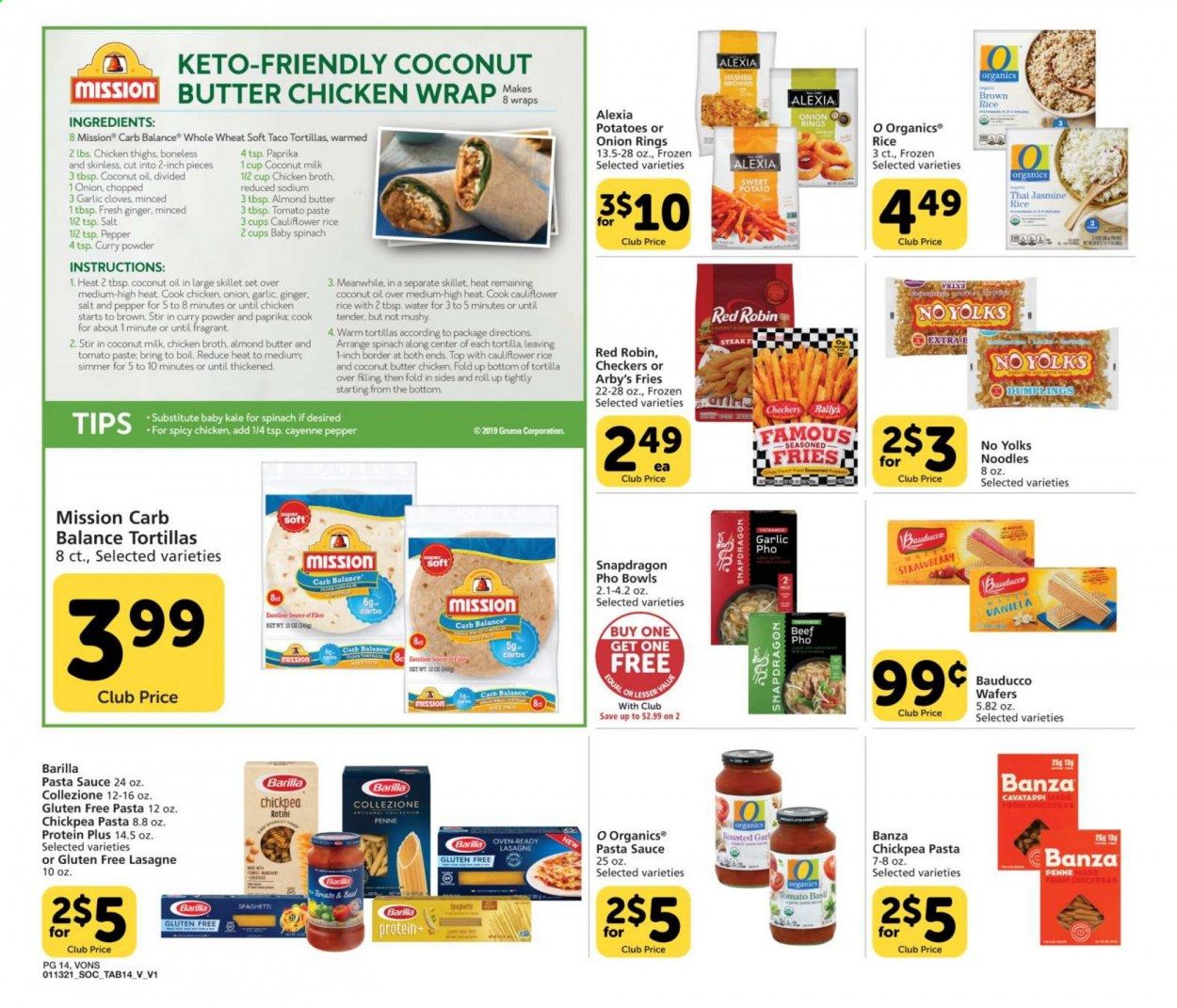 Vons (CA, NV) Weekly Ad Flyer January 13 to February 2