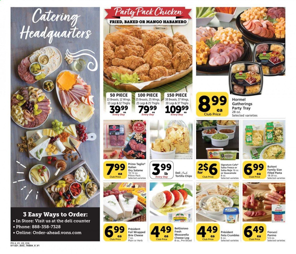 Vons (CA, NV) Weekly Ad Flyer January 13 to February 2