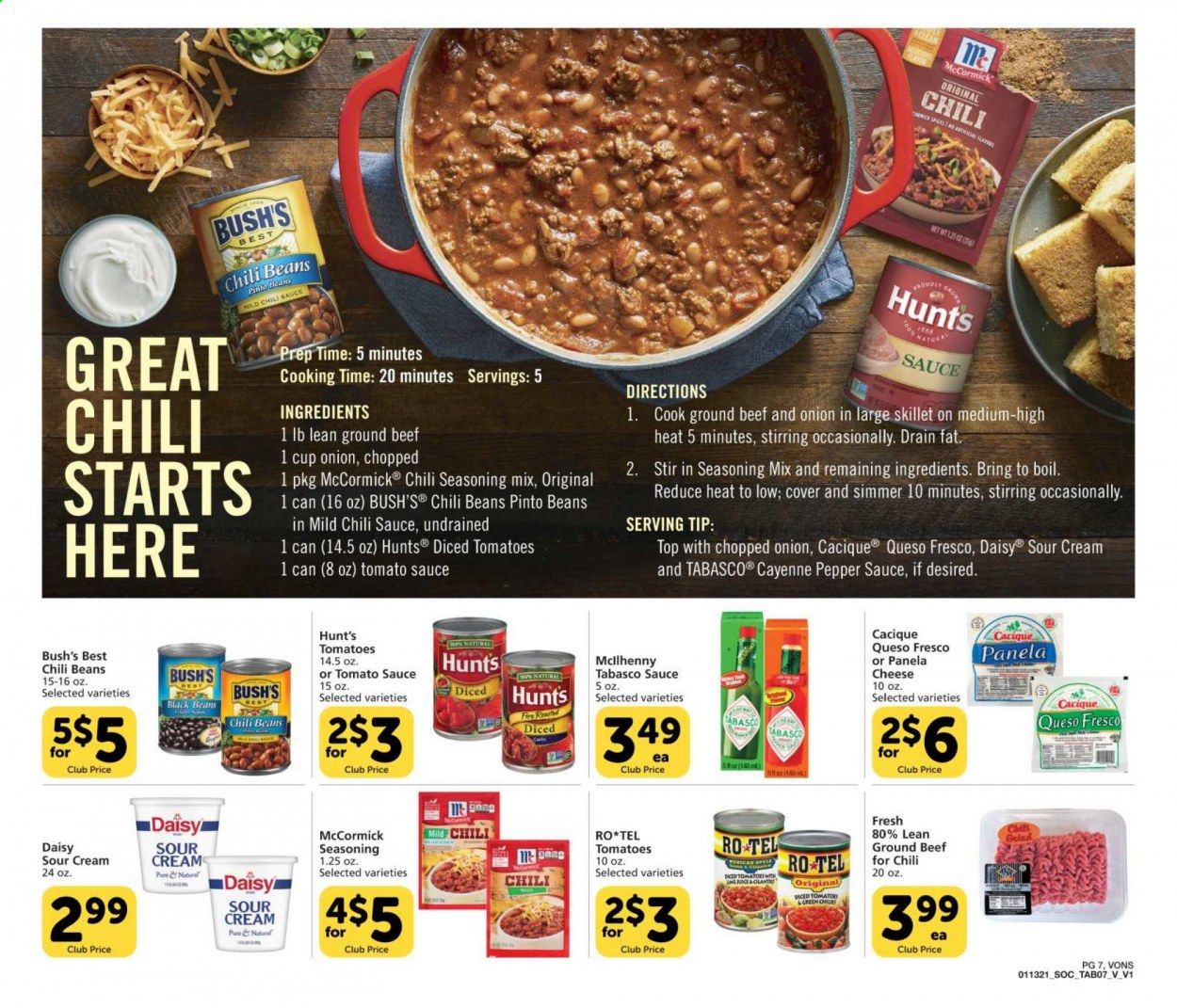 Vons (CA, NV) Weekly Ad Flyer January 13 to February 2