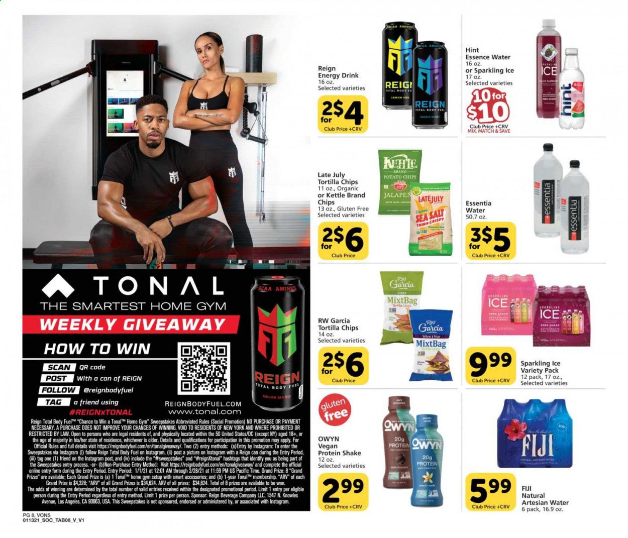 Vons (CA, NV) Weekly Ad Flyer January 13 to February 2