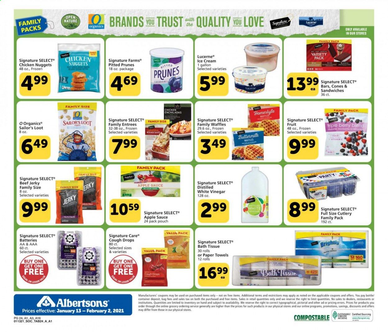 Albertsons Weekly Ad Flyer January 13 to February 2
