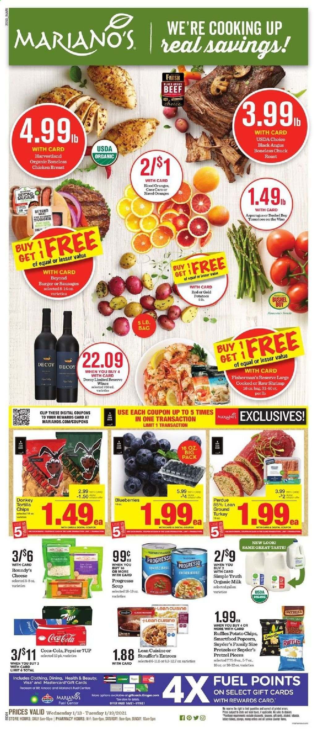 Mariano’s Weekly Ad Flyer January 13 to January 19