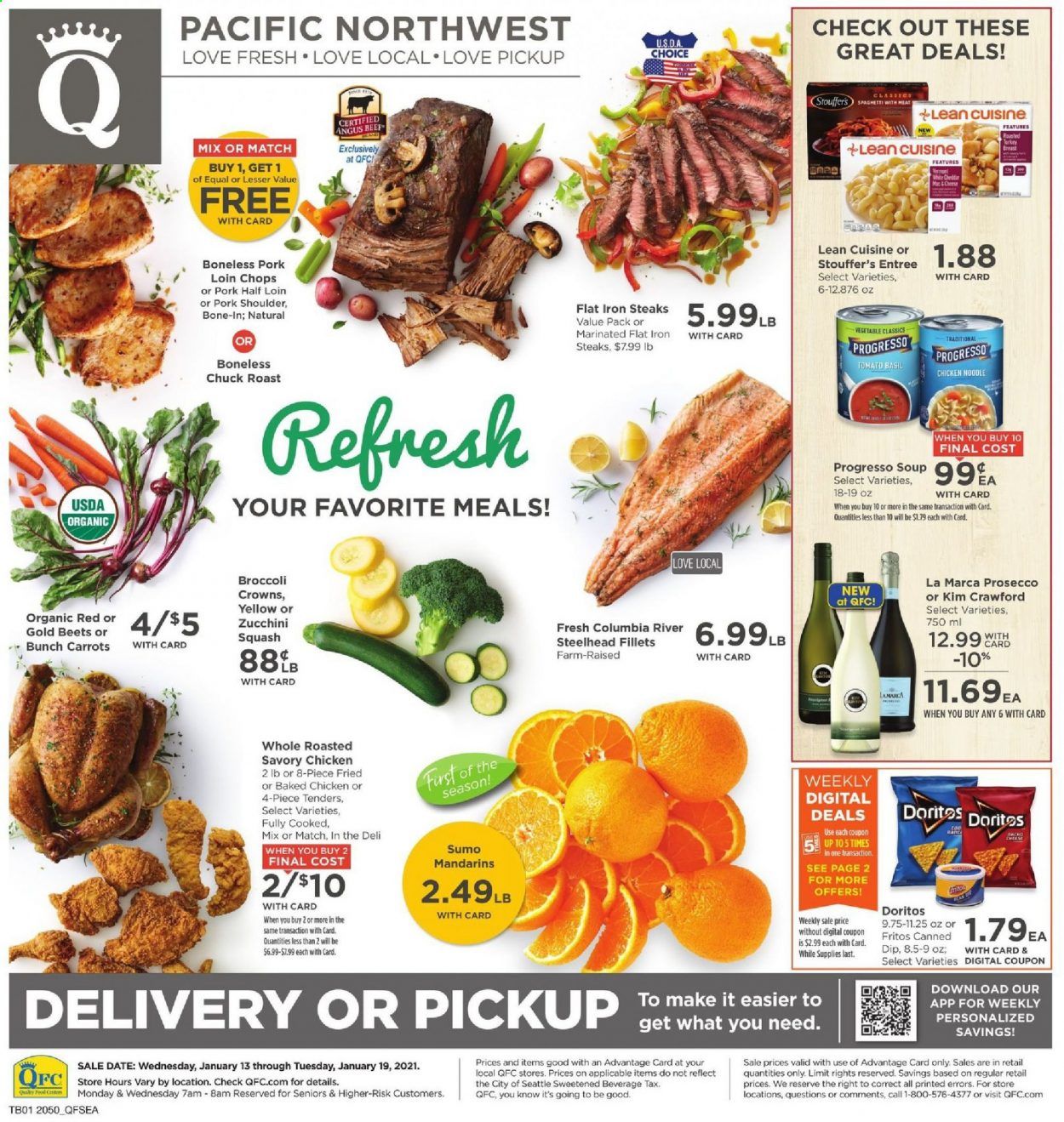 QFC Weekly Ad Flyer January 13 to January 19