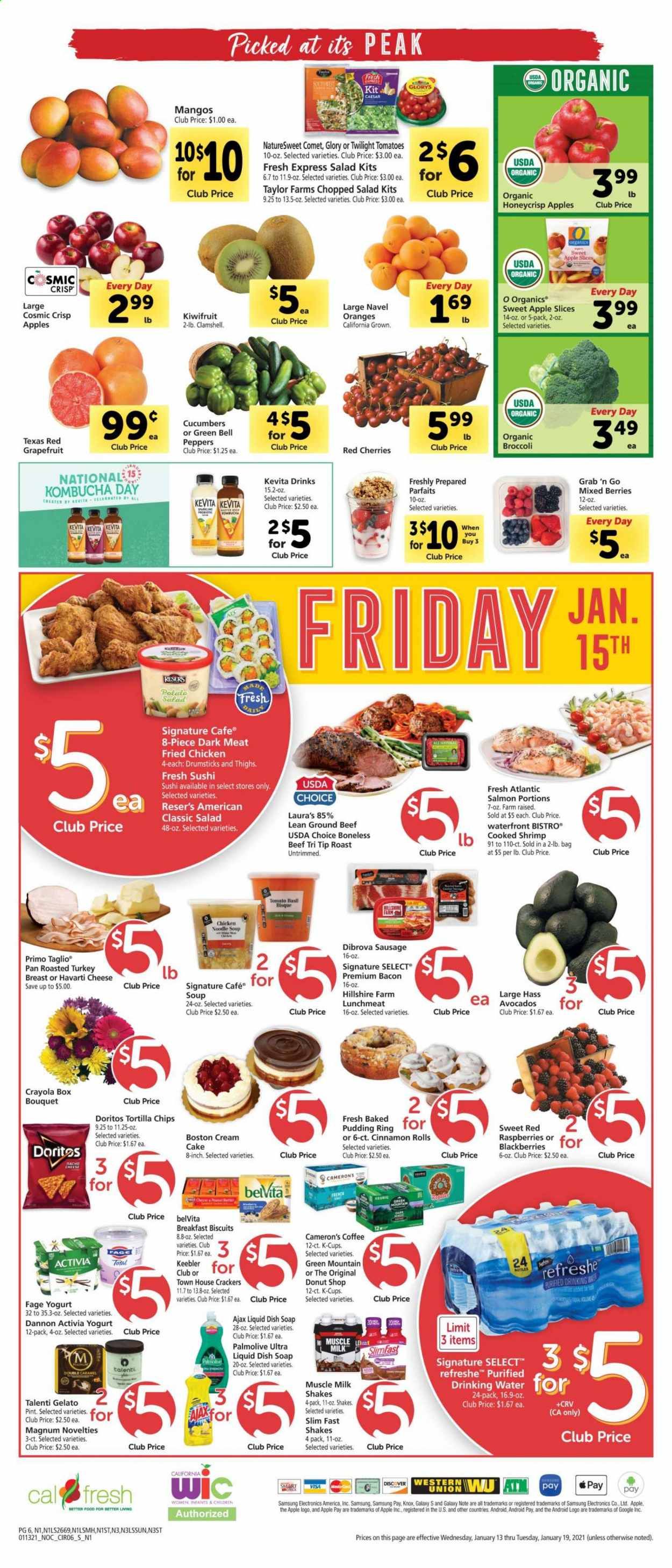 Safeway (AZ, CA, CO, HI, MD, NE, OR, VA, WA) Weekly Ad Flyer January 13 to January 19