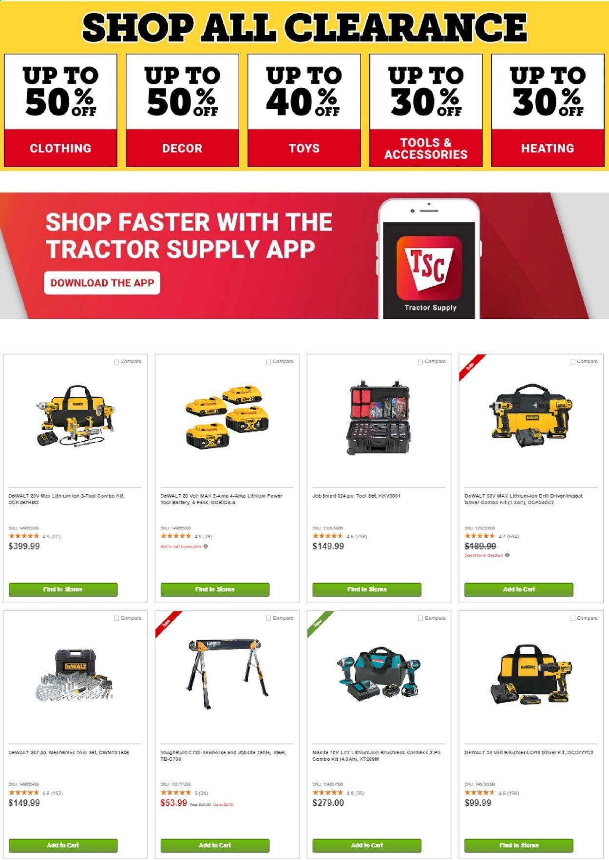 Tractor Supply Co. Weekly Ad Flyer January 12 to January 18