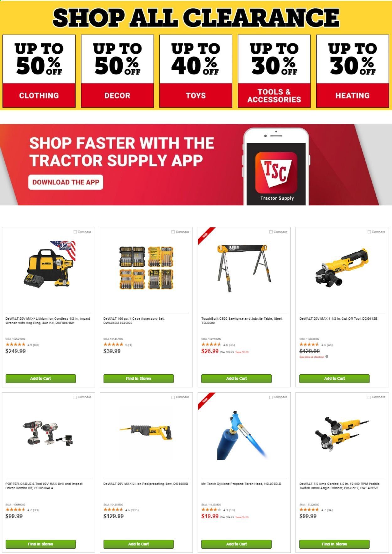Tractor Supply Co. Weekly Ad Flyer January 12 to January 18