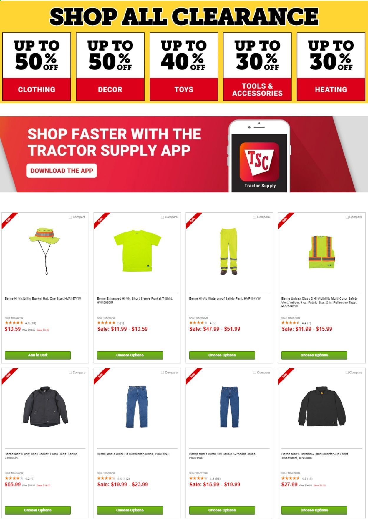 Tractor Supply Co. Weekly Ad Flyer January 12 to January 18