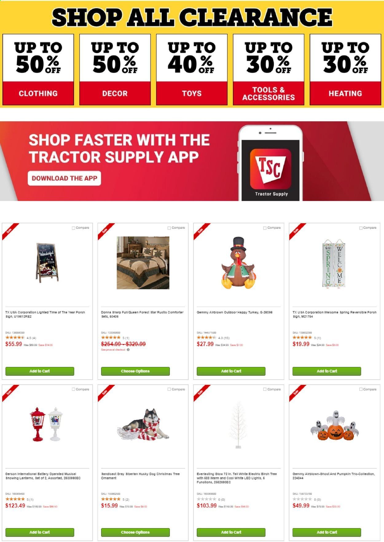 Tractor Supply Co. Weekly Ad Flyer January 12 to January 18