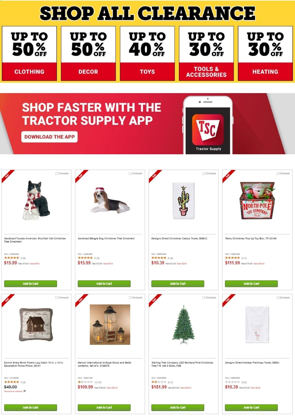 Tractor Supply Co. Weekly Ad Flyer January 12 to January 18