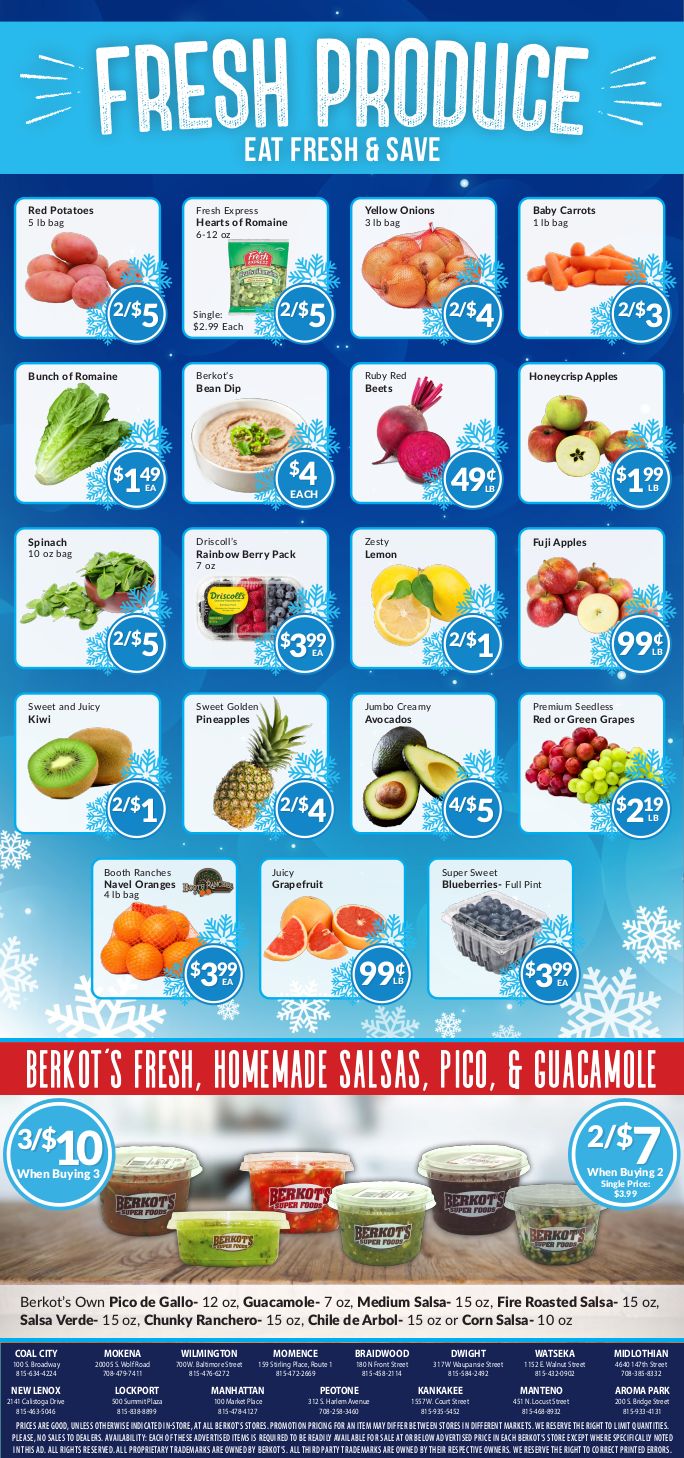 Berkot's Super Foods Weekly Ad Flyer January 13 to January 19, 2021