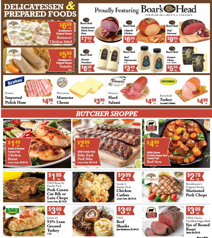 Brookhaven Marketplace Weekly Ad Flyer January 13 to January 19, 2021