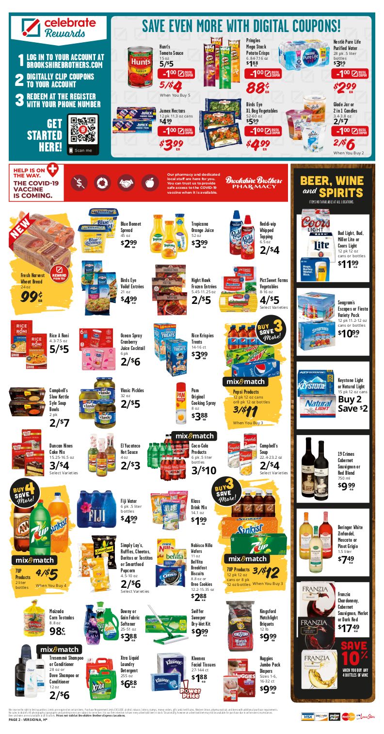 Brookshire Brothers Weekly Ad Flyer January 13 to January 19, 2021
