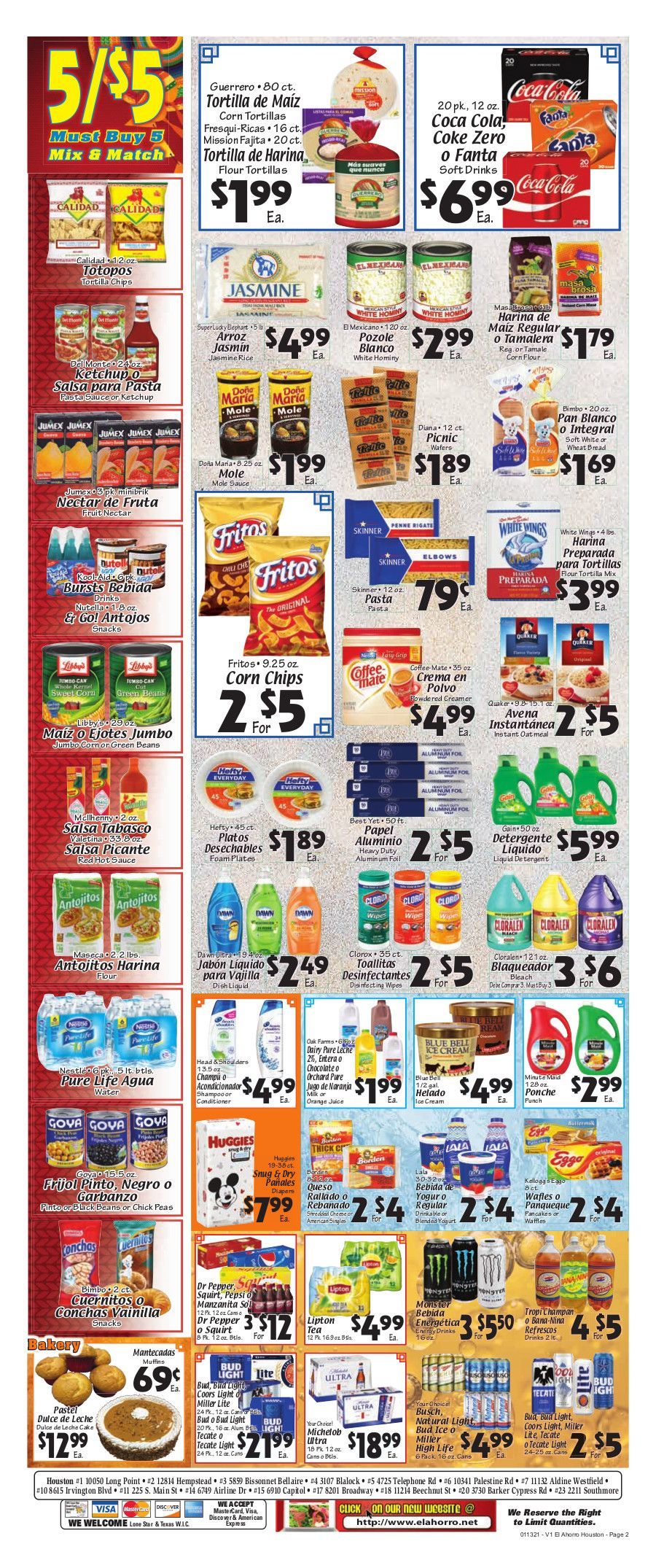 El Ahorro Supermarket Weekly Ad Flyer January 13 to January 19, 2021