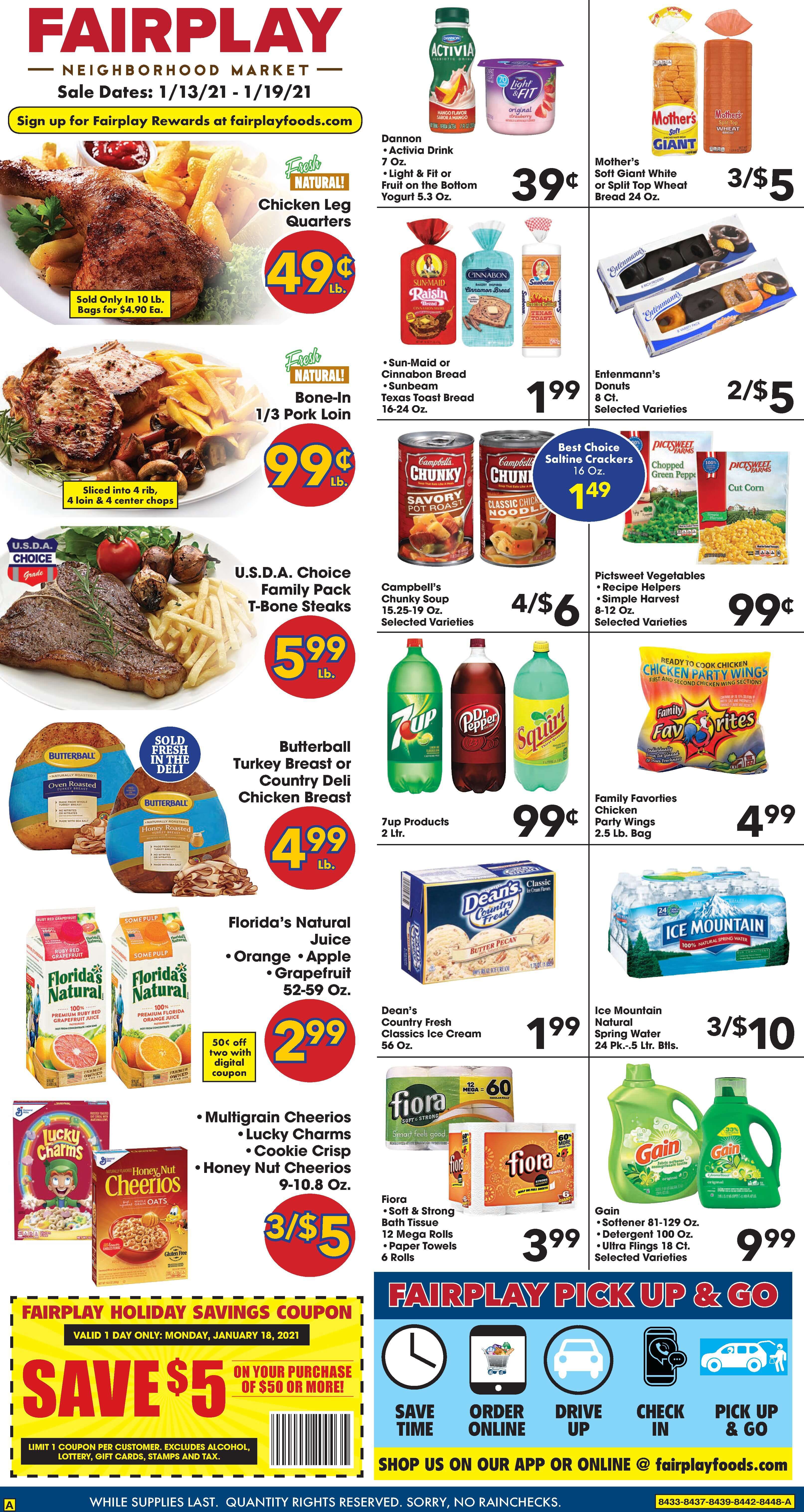 Fairplay Weekly Ad Flyer January 13 to January 19, 2021