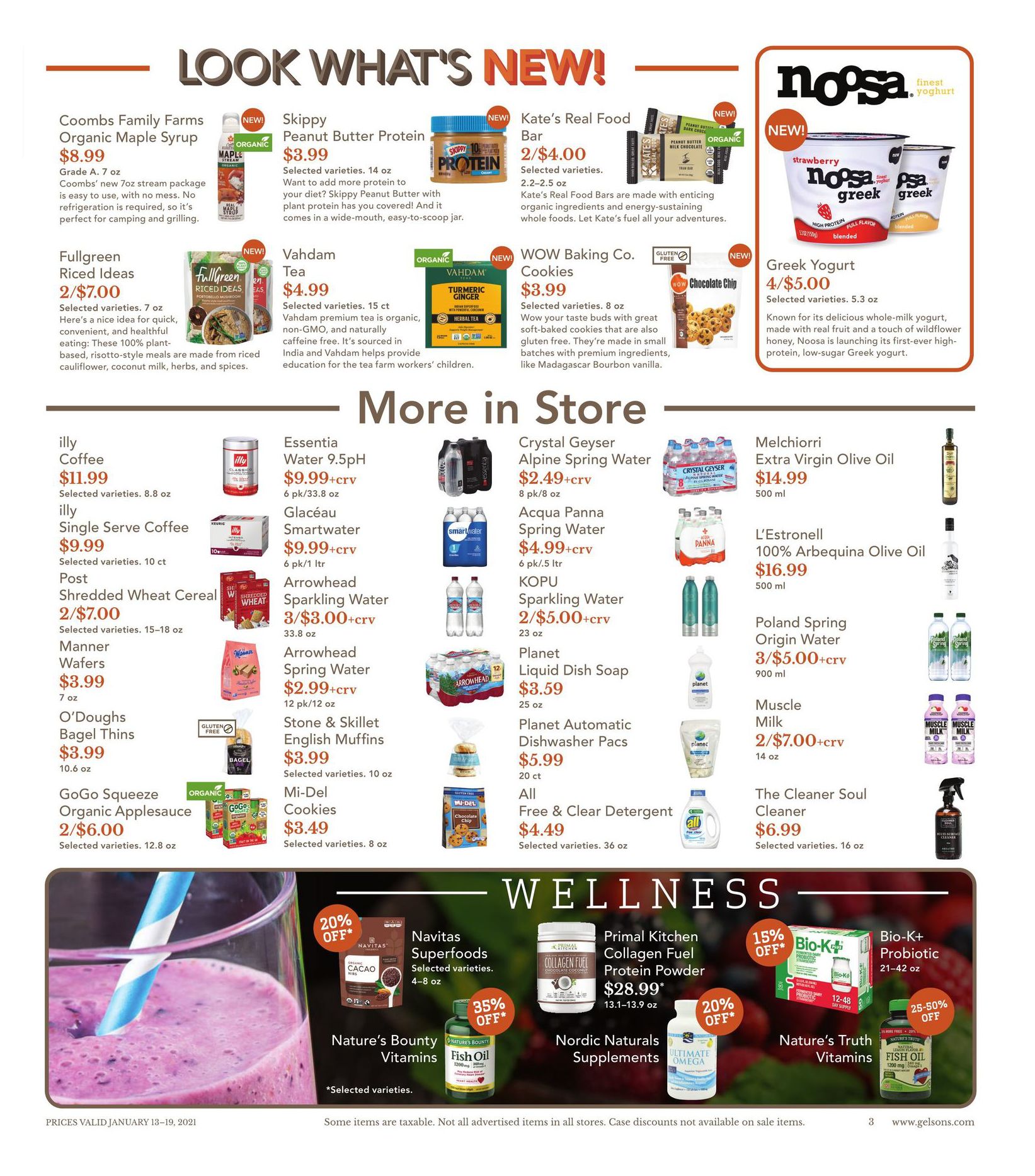 Gelson's Weekly Ad Flyer January 13 to January 19, 2021