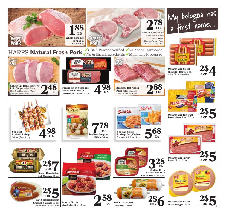 Harps Food Stores Weekly Ad Flyer January 13 to January 26, 2021