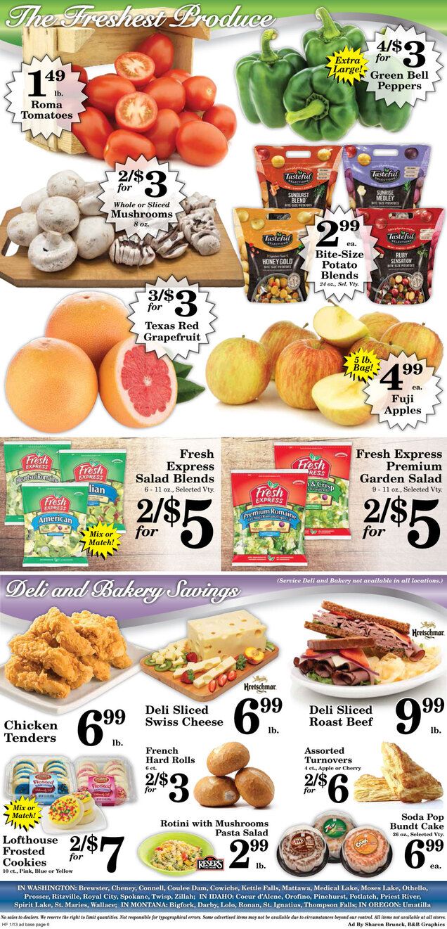 Harvest Foods Weekly Ad Flyer January 13 to January 19, 2021