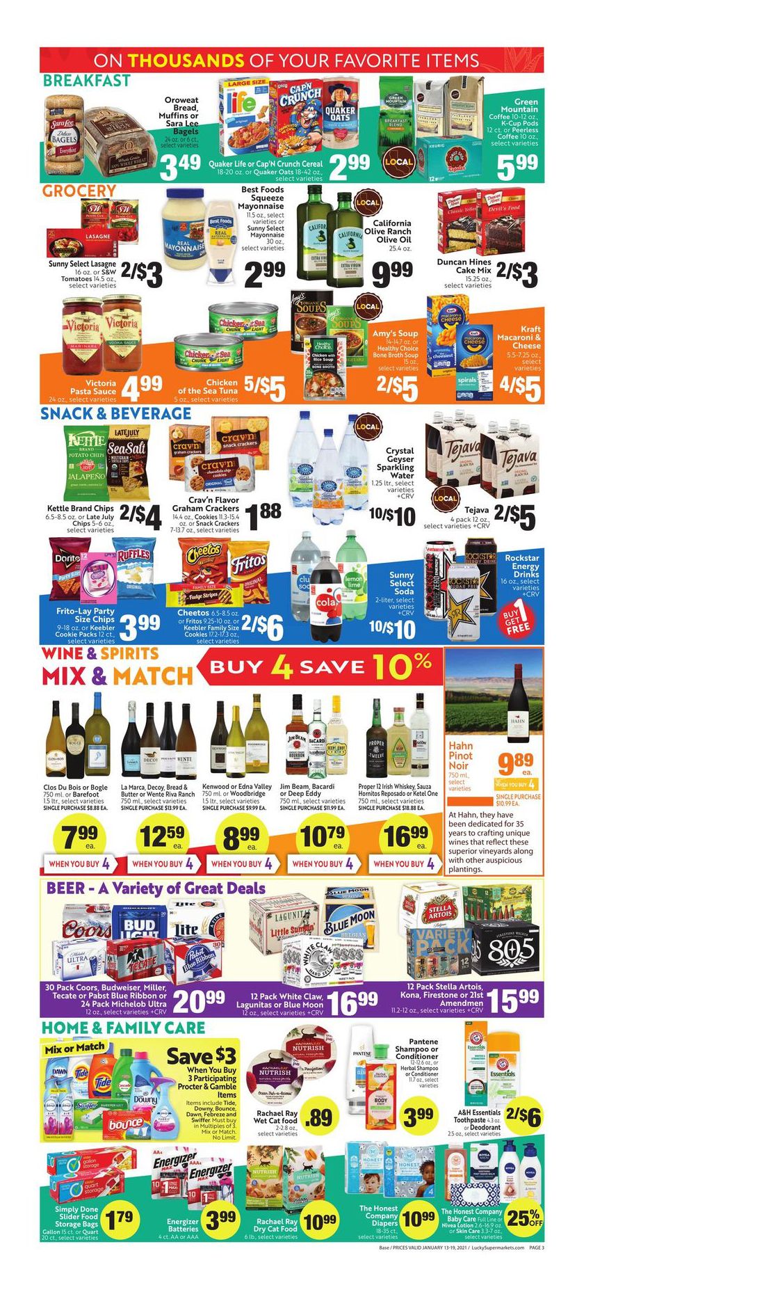 Lucky Weekly Ad Flyer January 13 to January 19, 2021