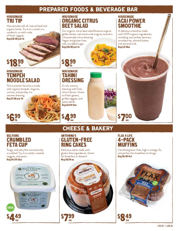 New Seasons Market (CA) Weekly Ad Flyer January 13 to January 26, 2021