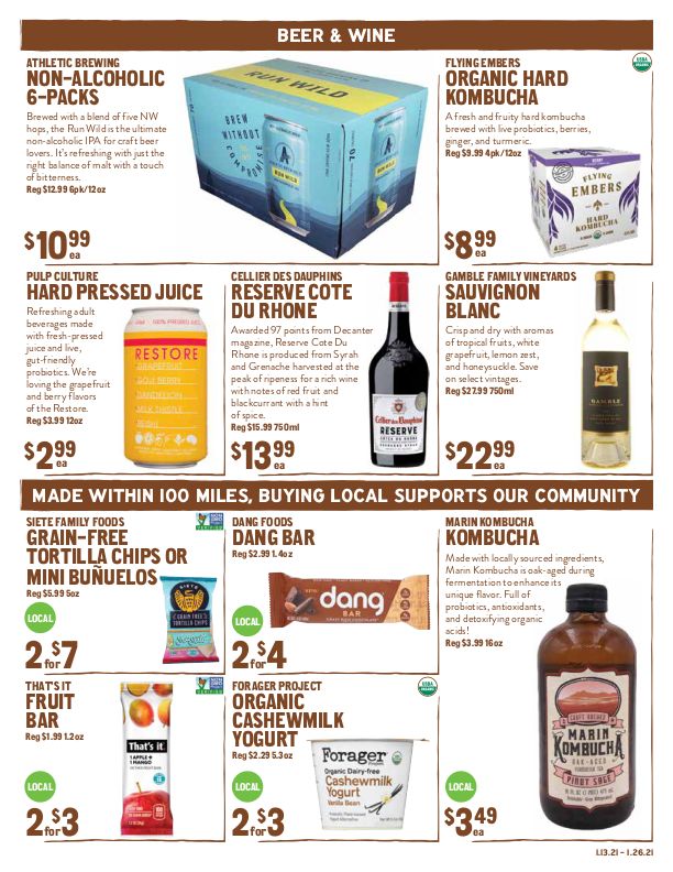 New Seasons Market (CA) Weekly Ad Flyer January 13 to January 26, 2021