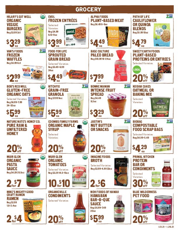 New Seasons Market (CA) Weekly Ad Flyer January 13 to January 26, 2021