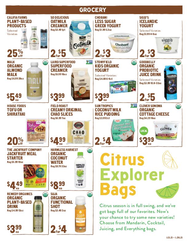 New Seasons Market (CA) Weekly Ad Flyer January 13 to January 26, 2021