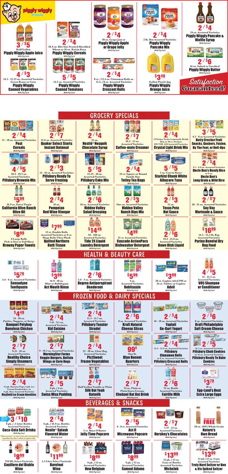 Piggly Wiggly (GA) Weekly Ad Flyer January 13 to January 19, 2021