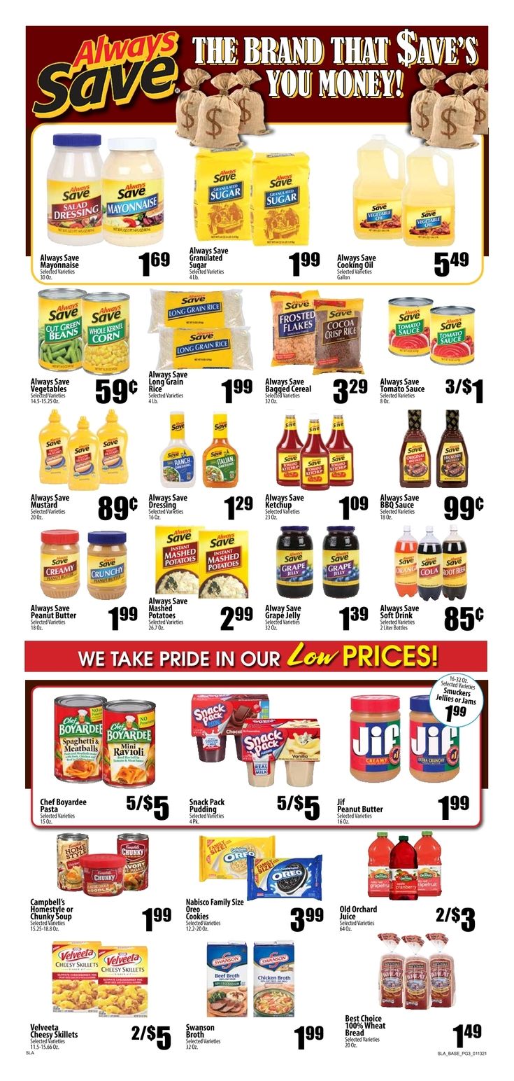 Piggly Wiggly (LA) Weekly Ad Flyer January 13 to January 19, 2021