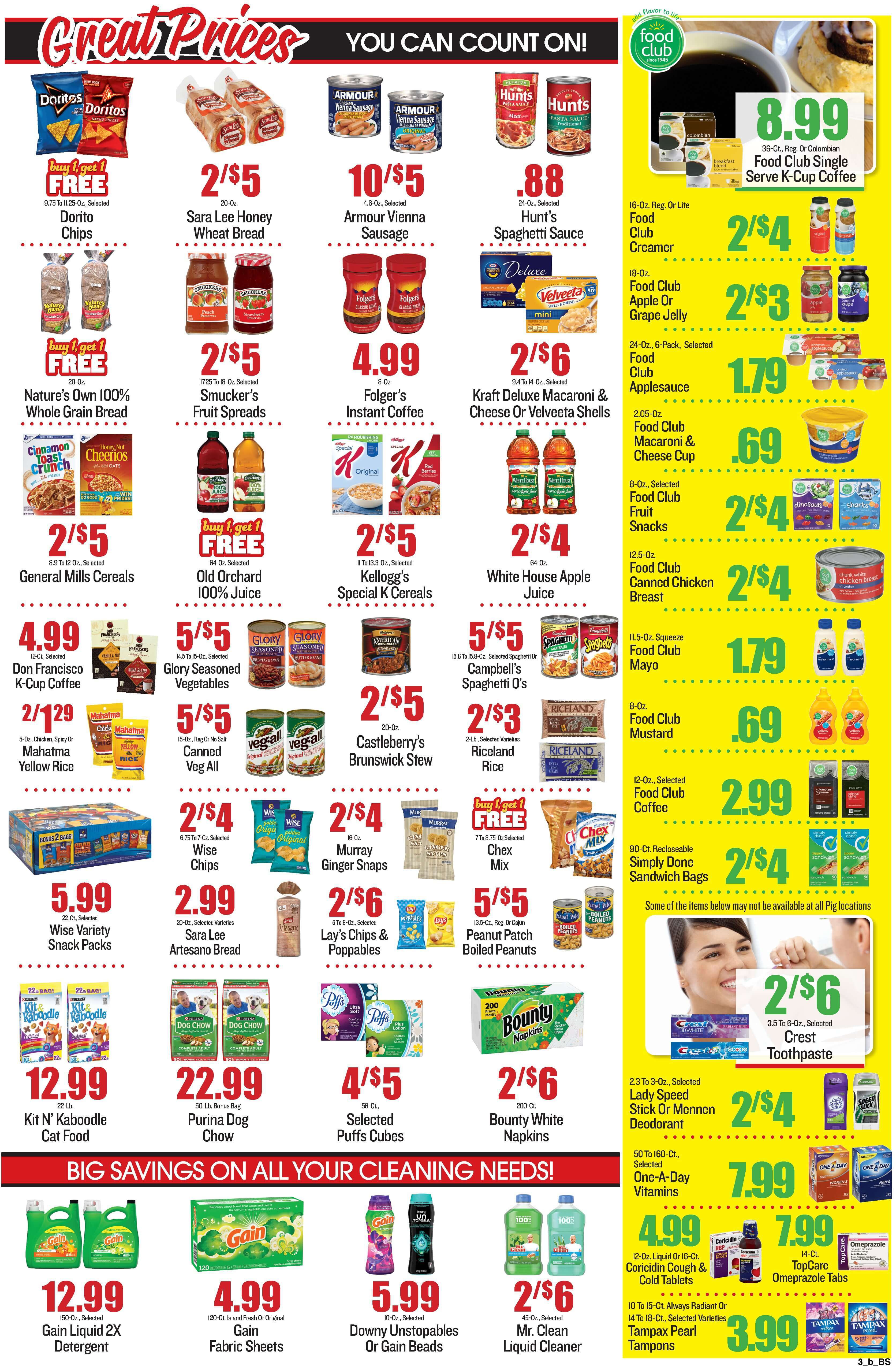 Piggly Wiggly (NC) Weekly Ad Flyer January 13 to January 19, 2021