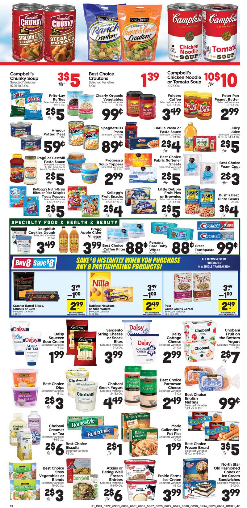 Ramey's Weekly Ad Flyer January 13 to January 19, 2021