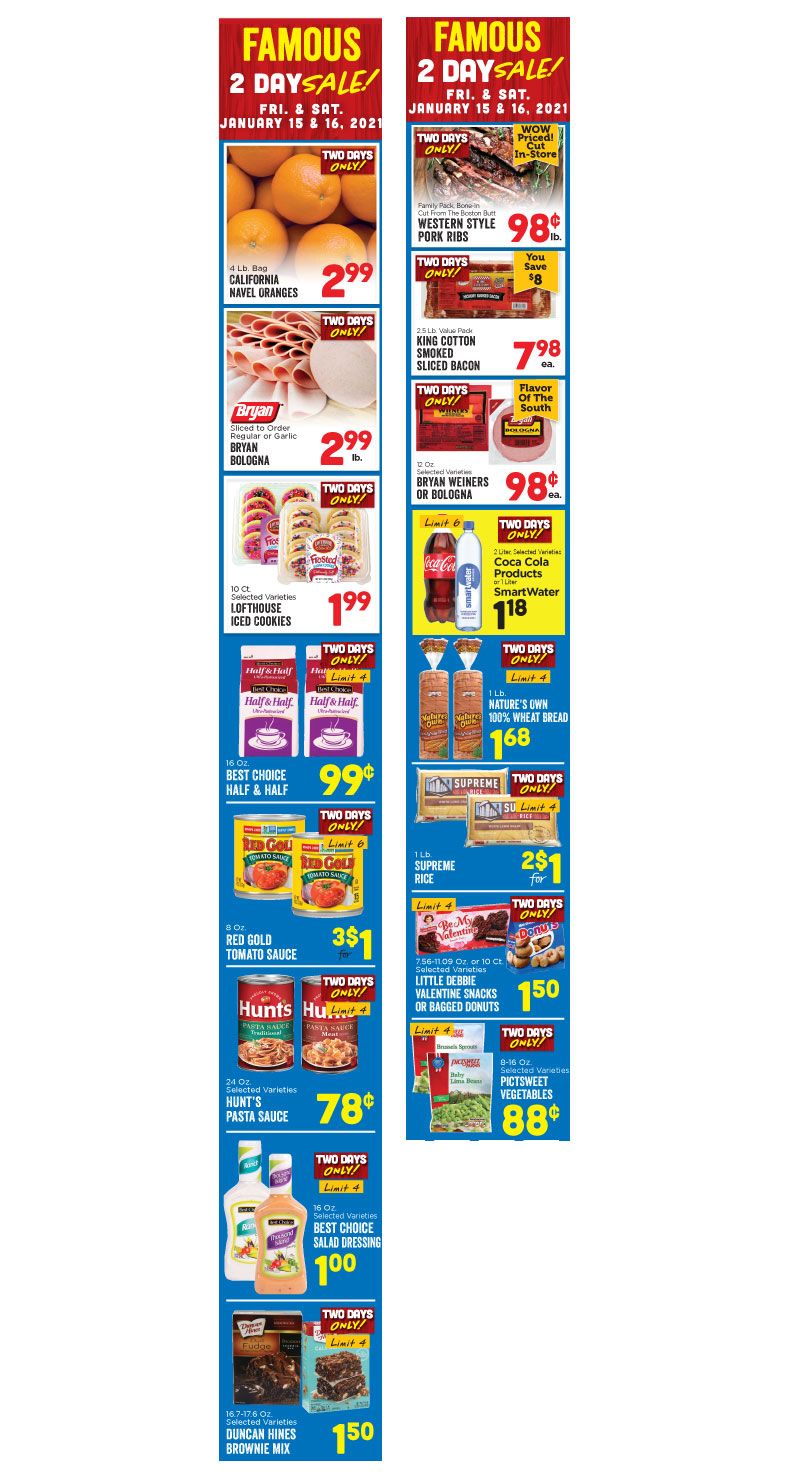 Ramey's Weekly Ad Flyer January 13 to January 19, 2021