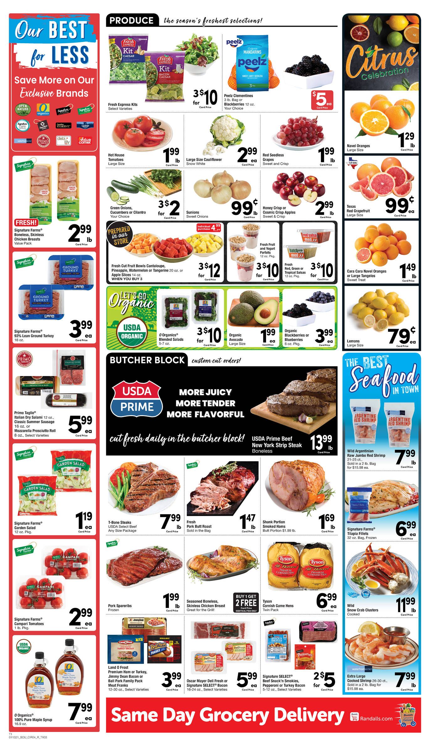Randalls Weekly Ad Flyer January 13 to January 19, 2021