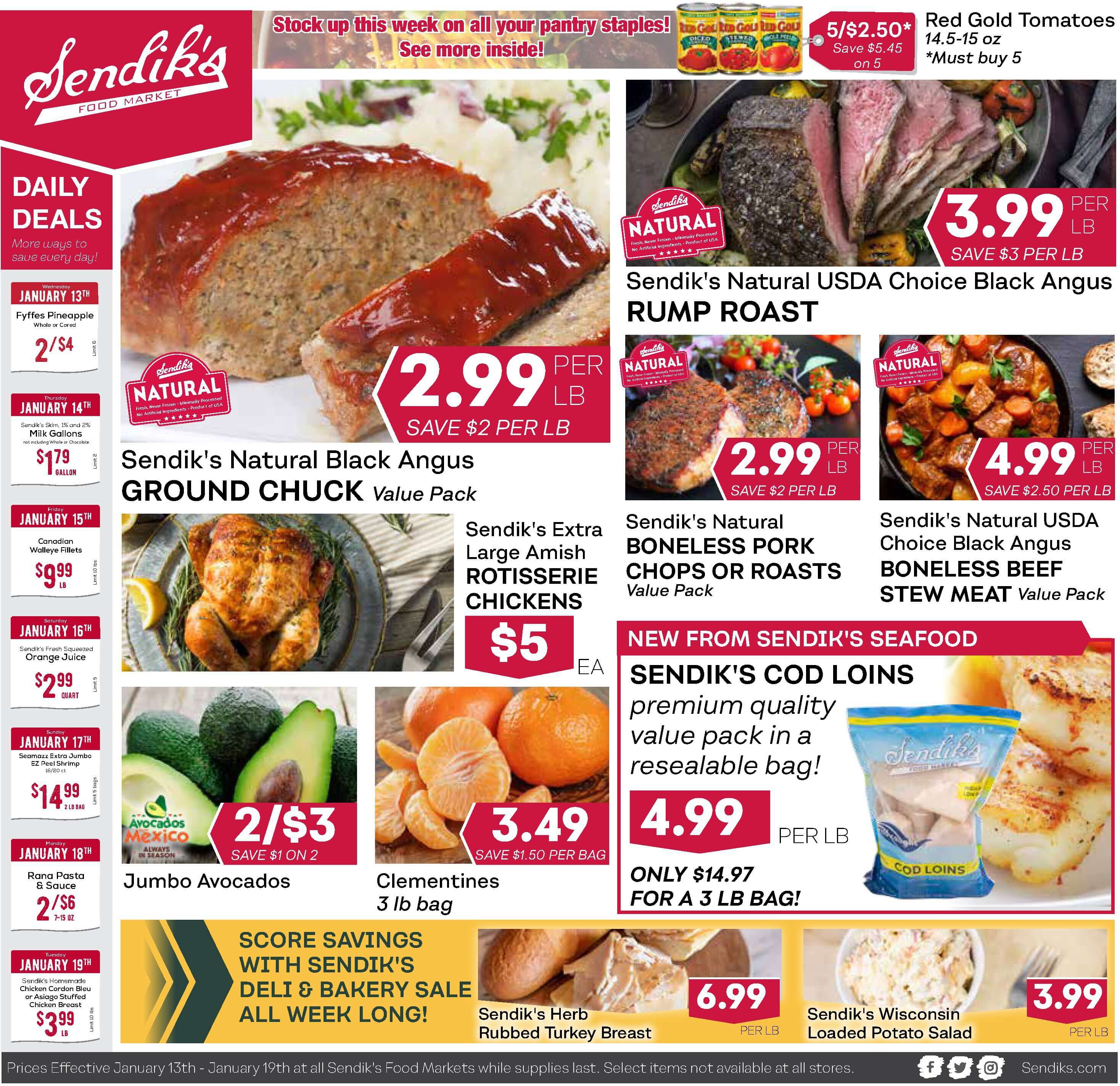 Sendik's Weekly Ad Flyer January 13 to January 19, 2021