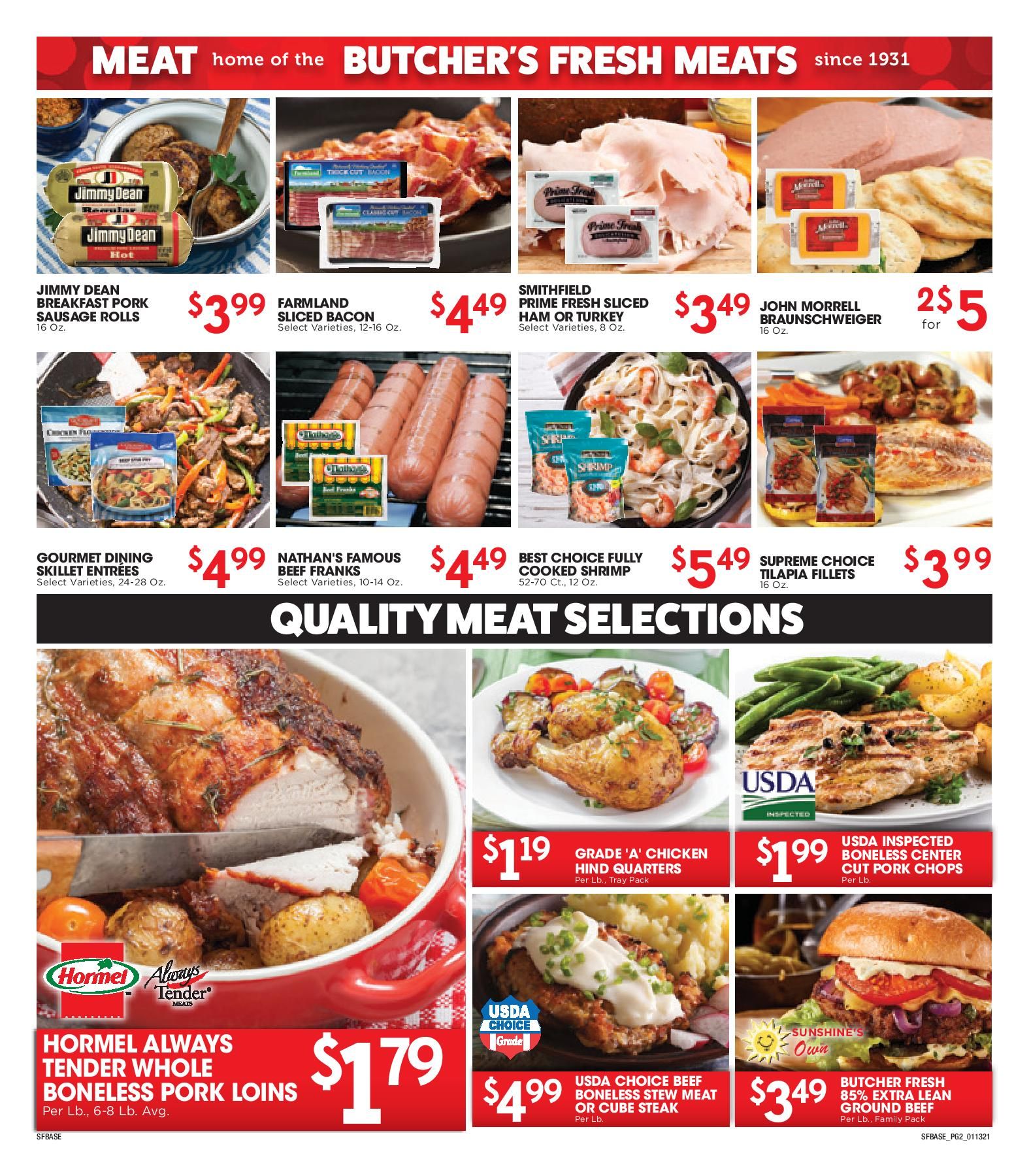 Sunshine Foods Weekly Ad Flyer January 13 to January 19, 2021