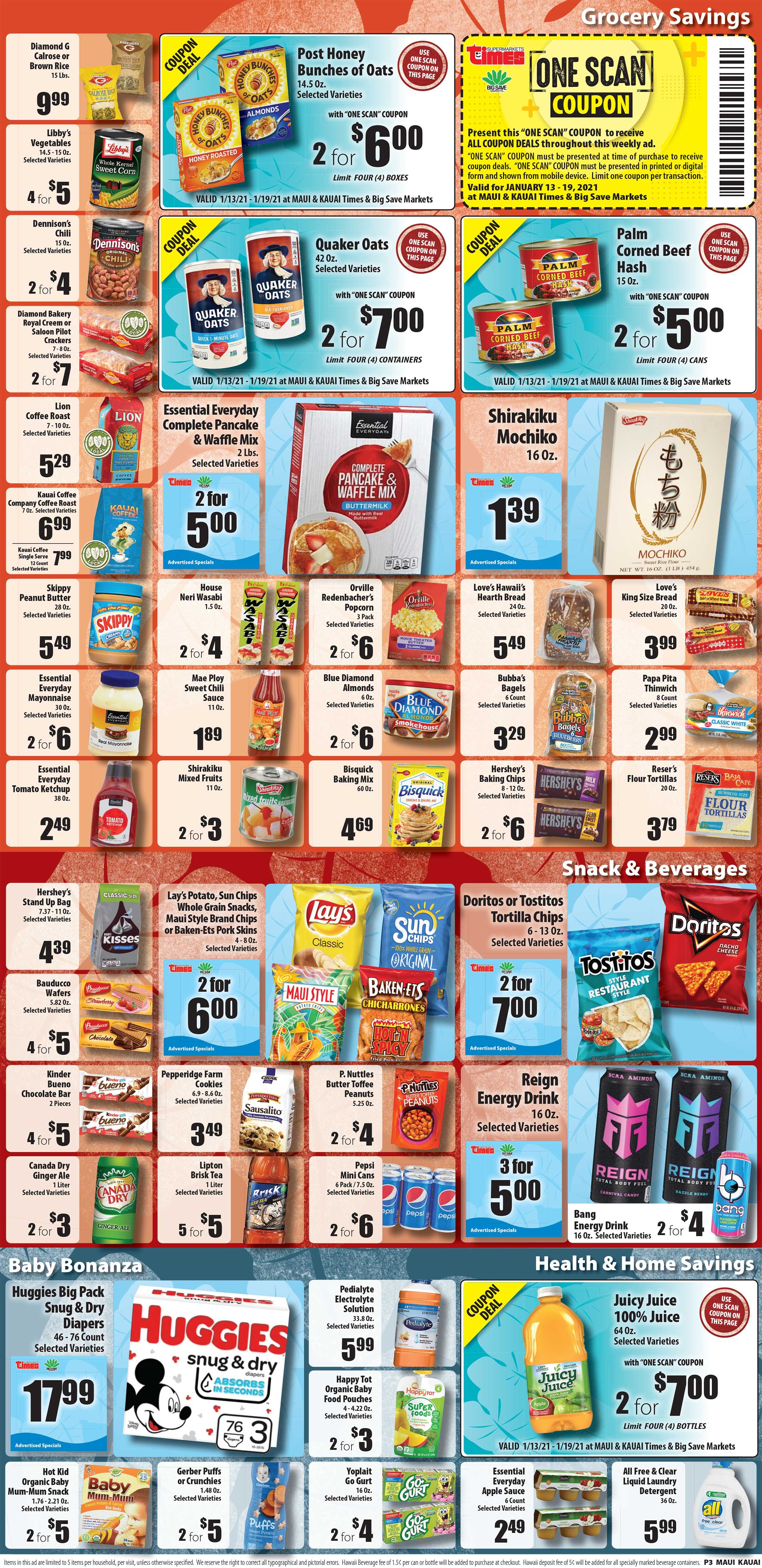Times Supermarkets Weekly Ad Flyer January 13 to January 19, 2021