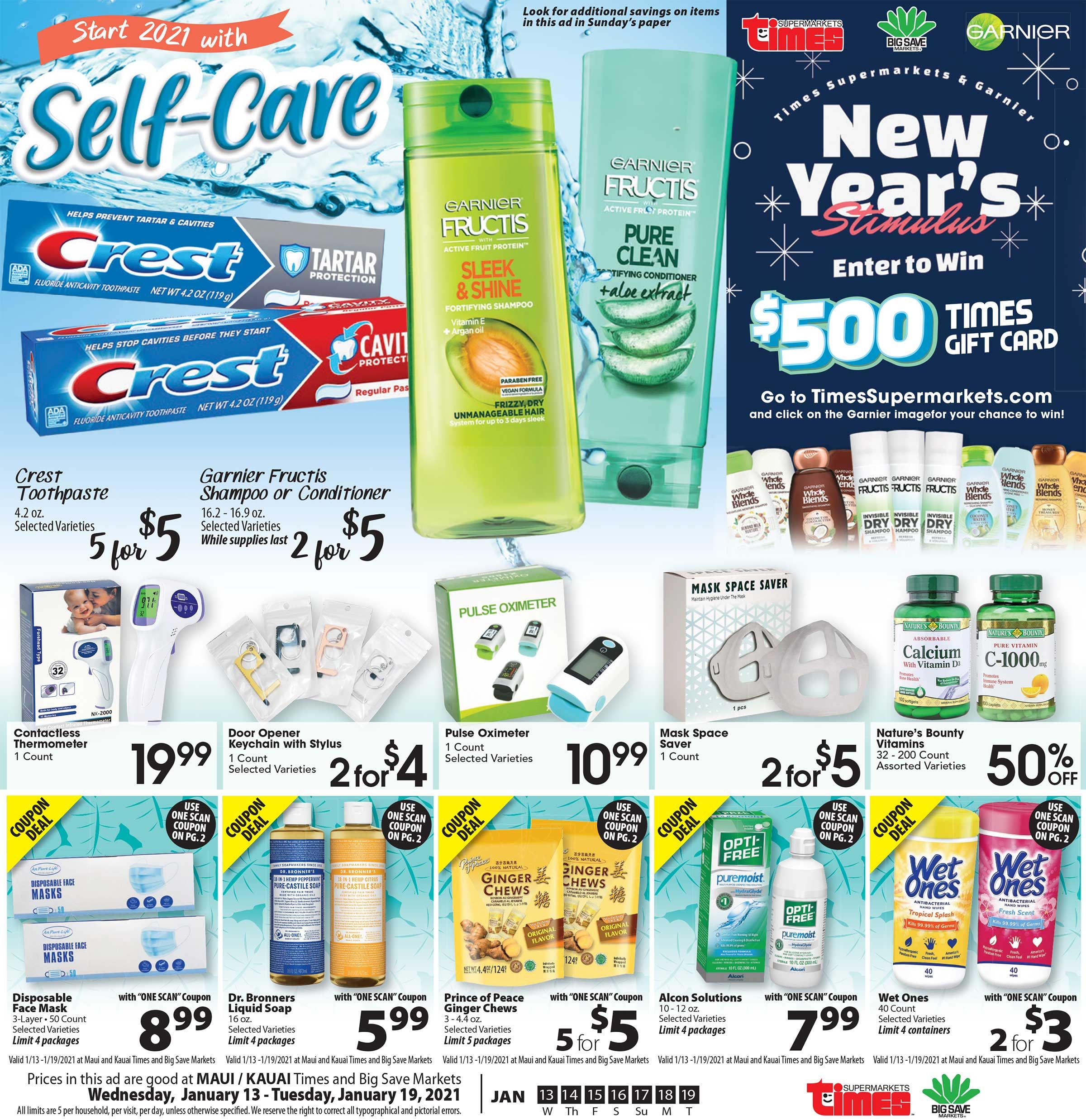 Times Supermarkets Weekly Ad Flyer January 13 to January 19, 2021