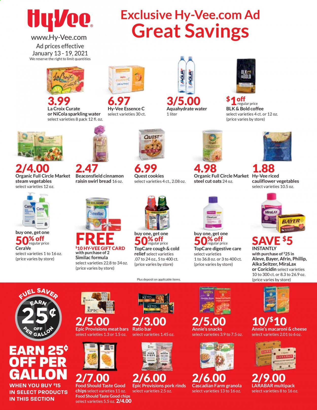 Hy-Vee (IA, IL, KS, MN, MO, NE, SD, WI) Weekly Ad Flyer January 13 to January 19